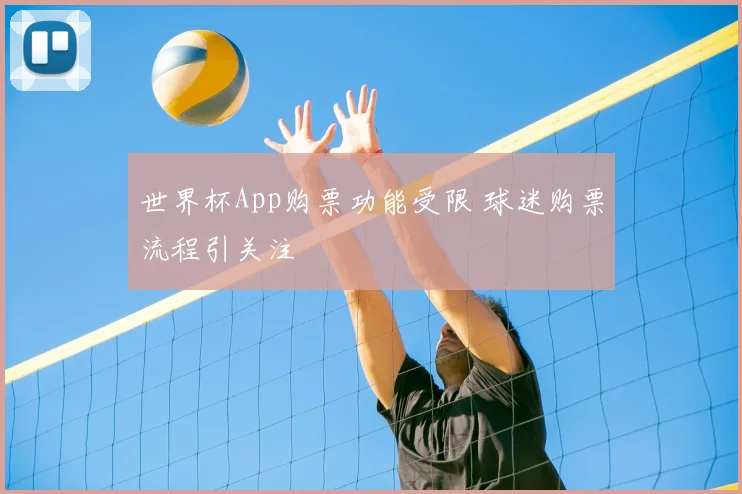 世界杯App购票功能受限 球迷购票流程引关注