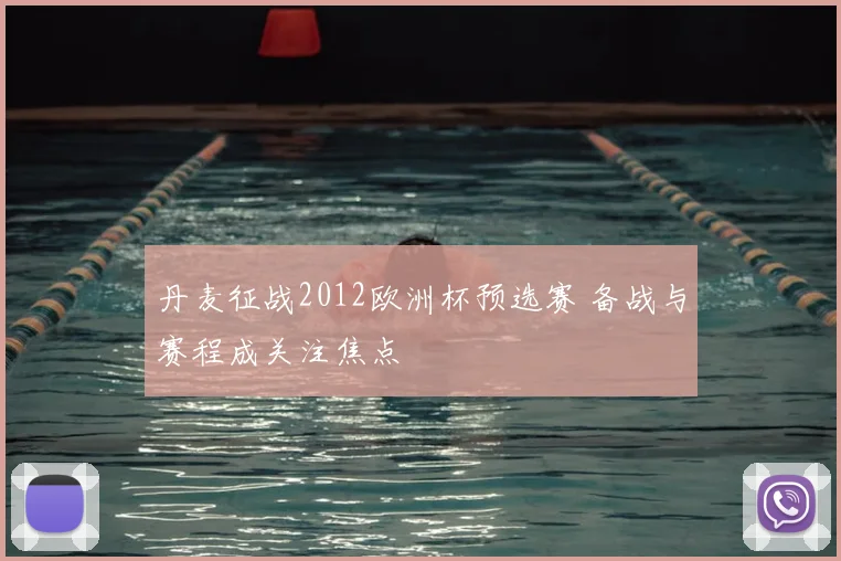 丹麦征战2012欧洲杯预选赛 备战与赛程成关注焦点